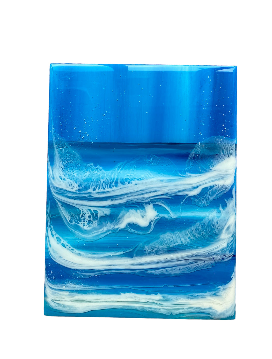 Seascape Resin Artwork | Rectangle
