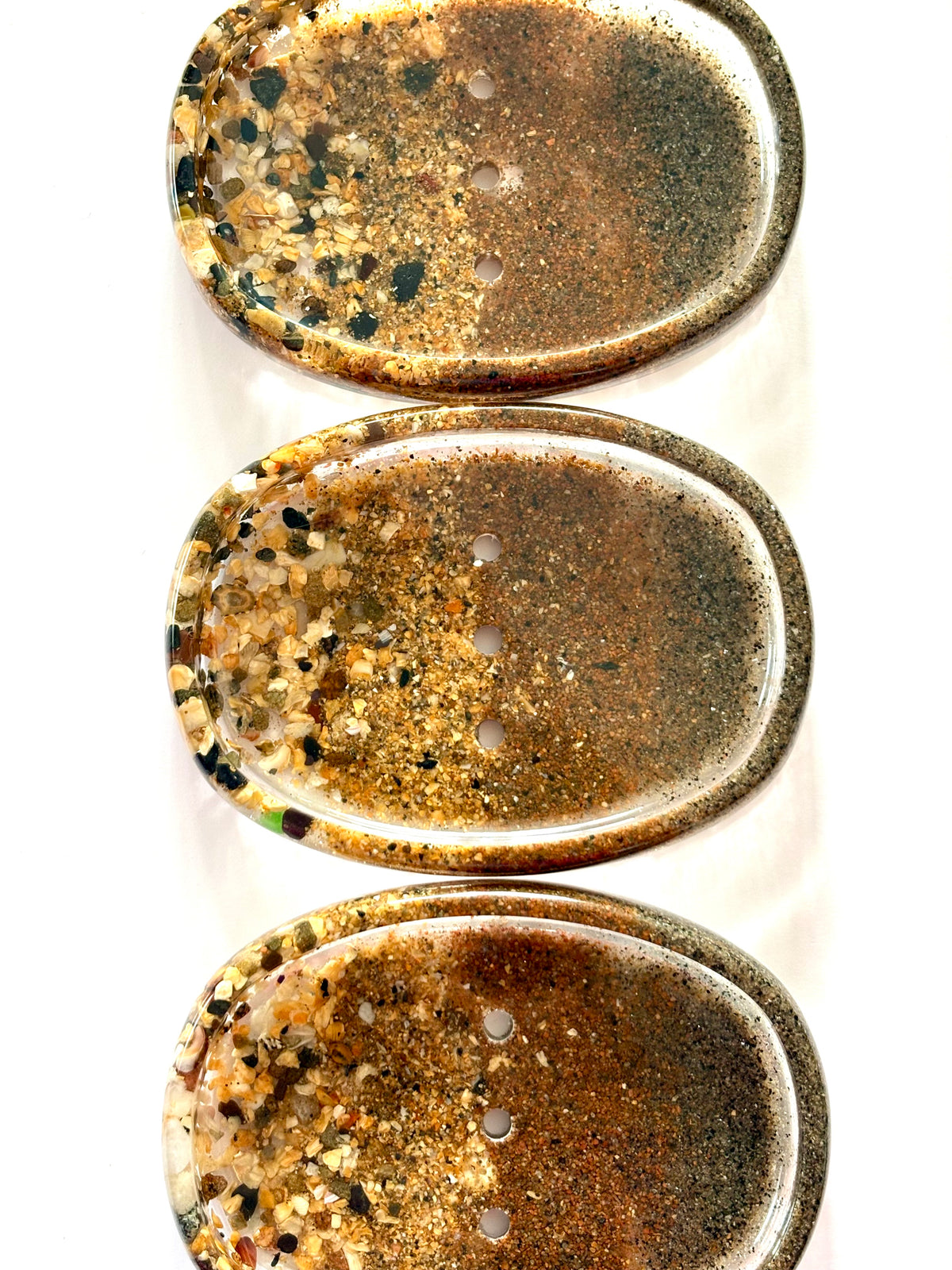 Shetland sand soap dishes