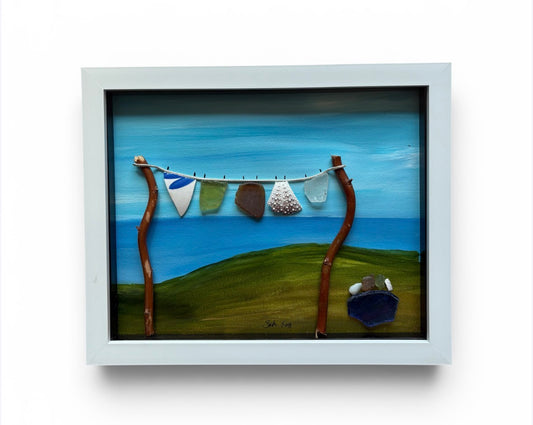 Shetland washing art