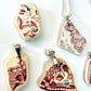Sea Pottery Pink Pendants