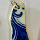 Sea Pottery Blue Pendants