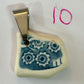 Sea Pottery Blue Pendants