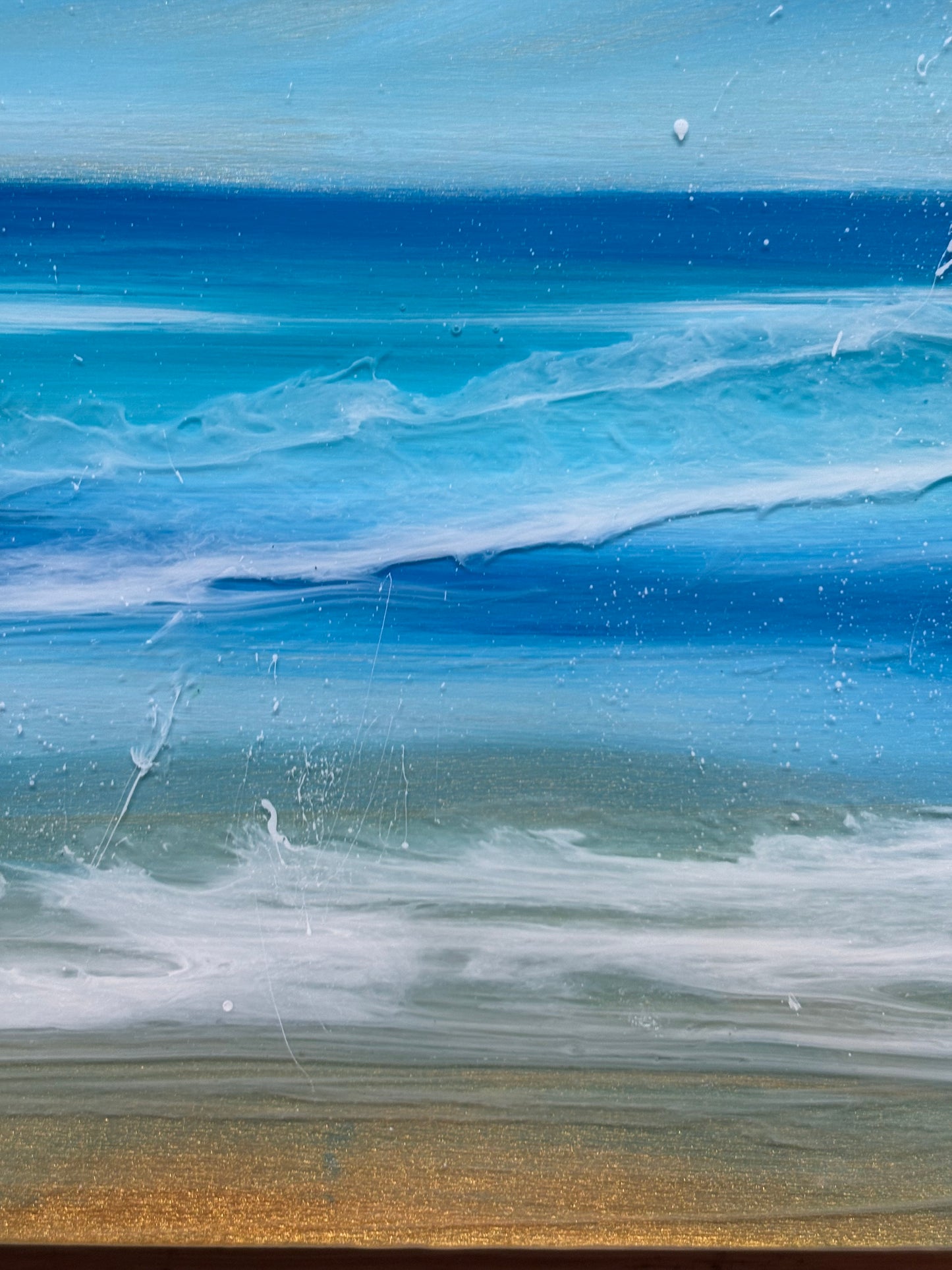 Shoreline serenity seascape