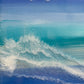 Autumn swell resin seascape