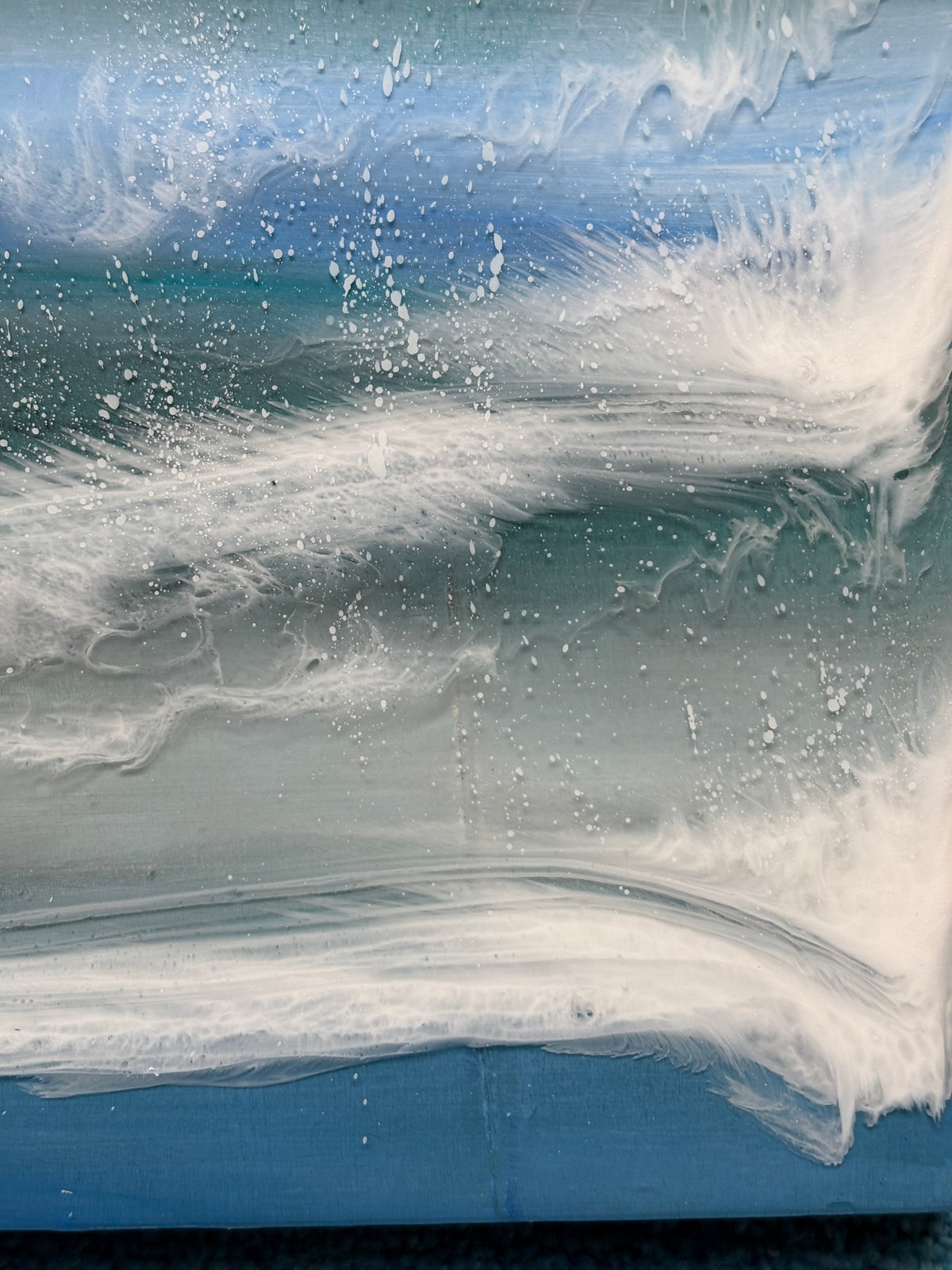 Shetland swell resin seascape | 30 cm