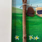 Mini washing line | 10 cm White