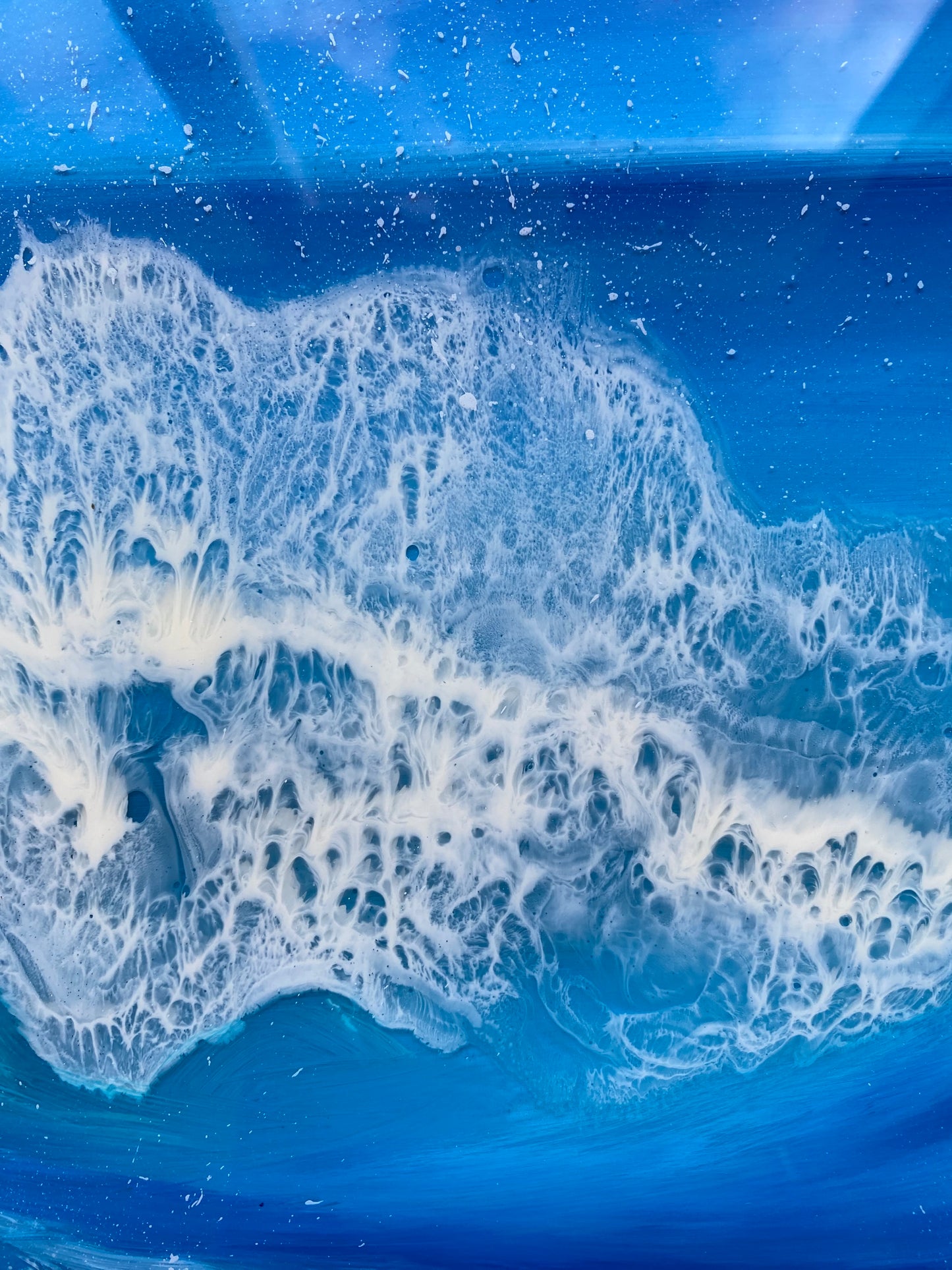 Intricate Wave Artwork | Square