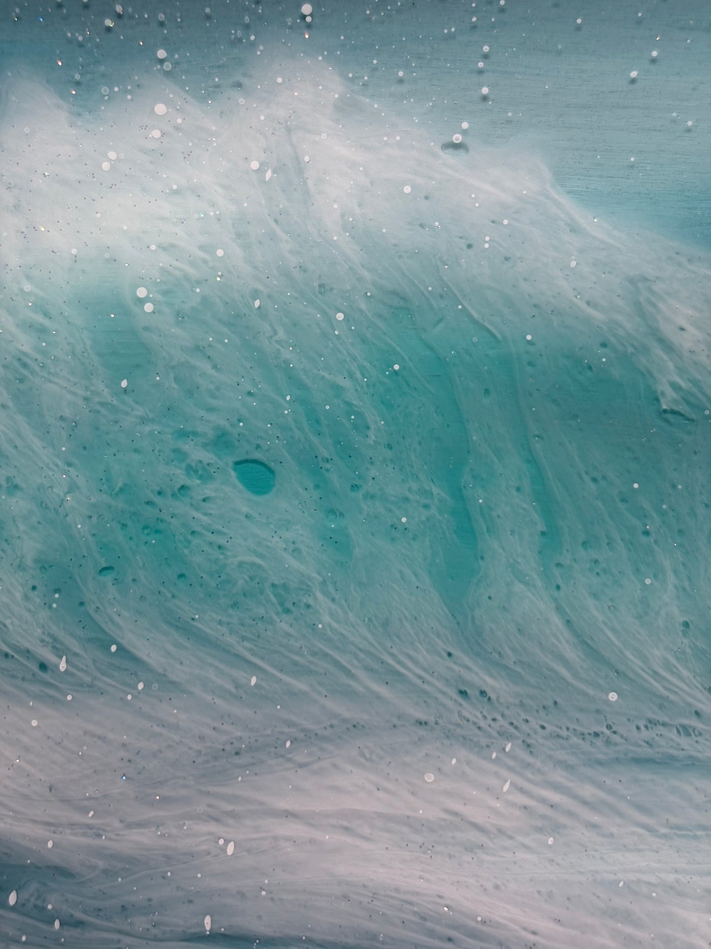Oceans embrace | square 30cm