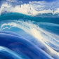 Indigo seas in Shetland.