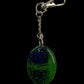 Aurora Borealis Glow In The Dark Resin Keyring