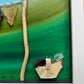 Island Treasure Washing on the Line Artwork