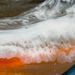 Burning tide seascape | 40 cm
