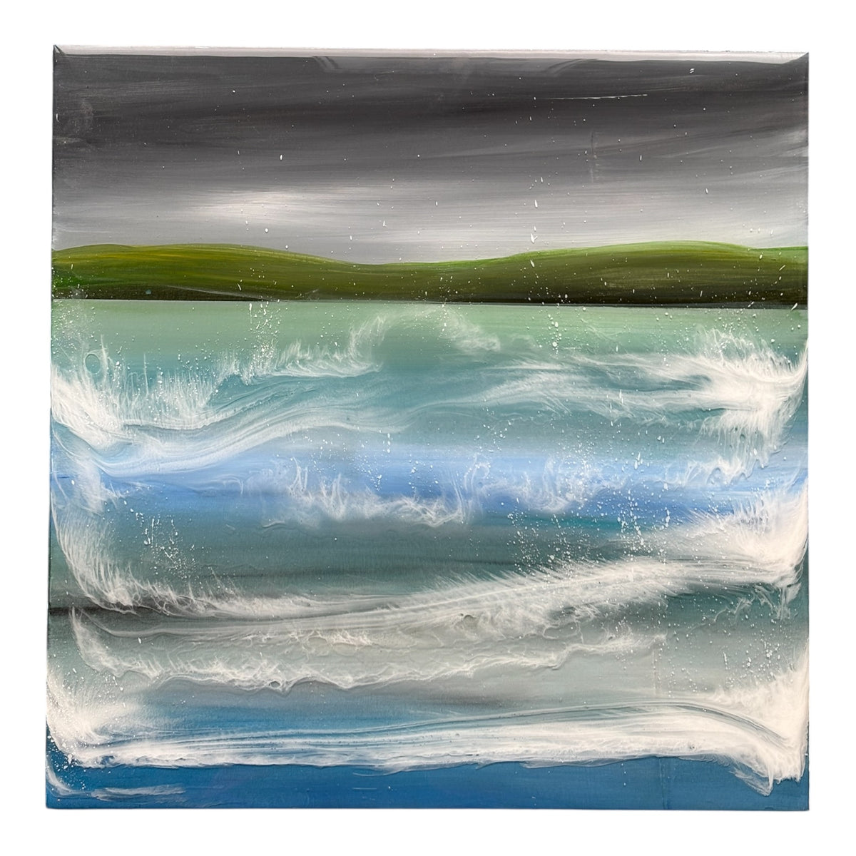 Shetland swell resin seascape | 30 cm