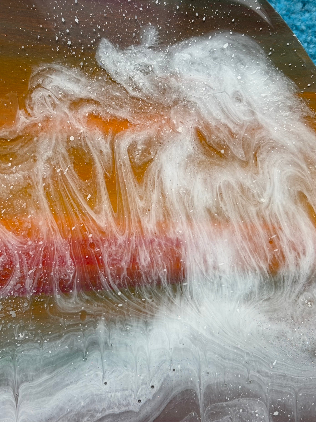 Burning tide seascape | 40 cm