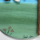 Mini washing line art | round