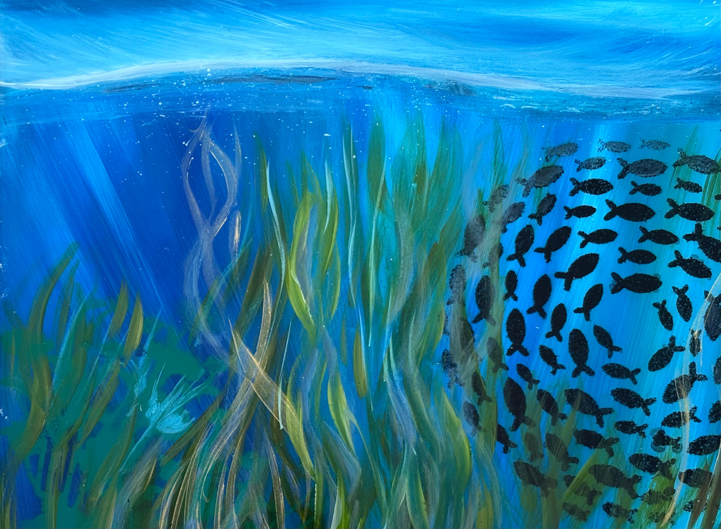 Hidden currents, original artwork