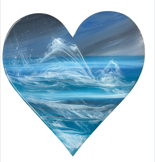 Heart of the Sea seascape | 30 cm