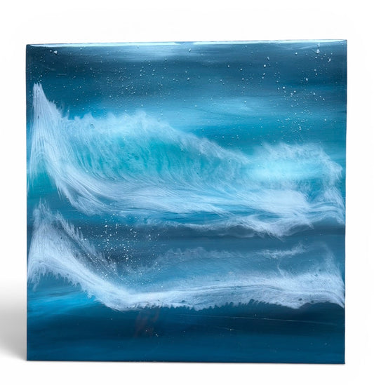 Oceans embrace | square 30cm