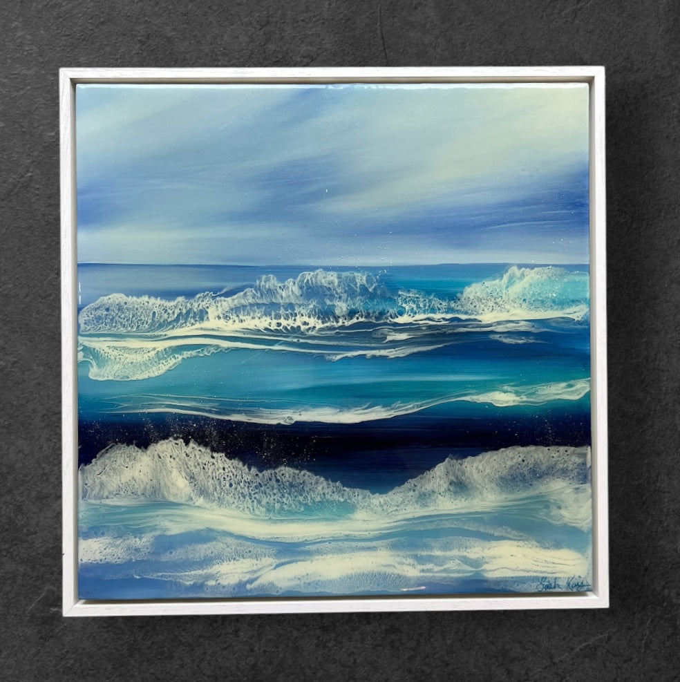 Shetland wind seascape | Square 50 cm
