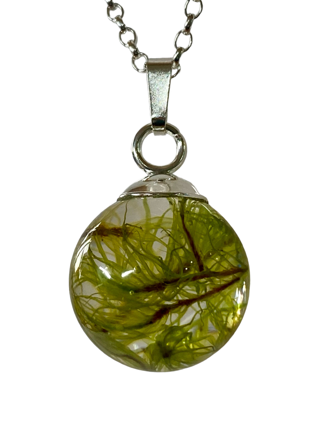 Shetland Seaweed Pendant | Green