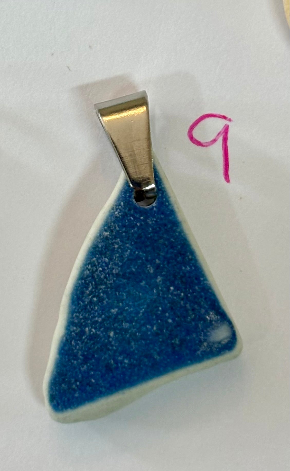 Sea Pottery Blue Pendants