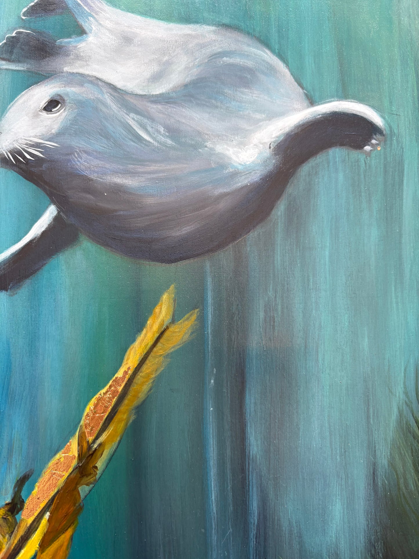 Silent encounters painting