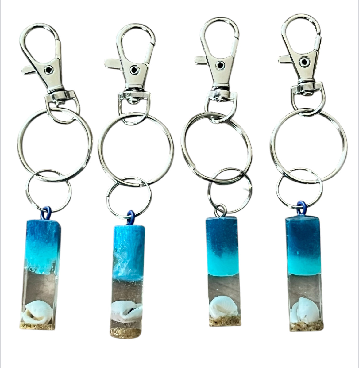 Shetland Groatie Buckie (Cowrie shell) Keyring