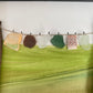 Sea Glass Washing Line Art