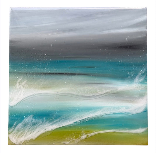 Ripples over gold | 30 cm