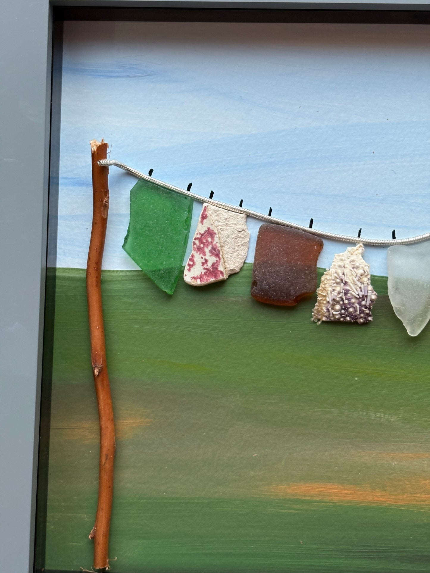 Shetland washing art