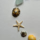 Circle of the sea - yellow glass
