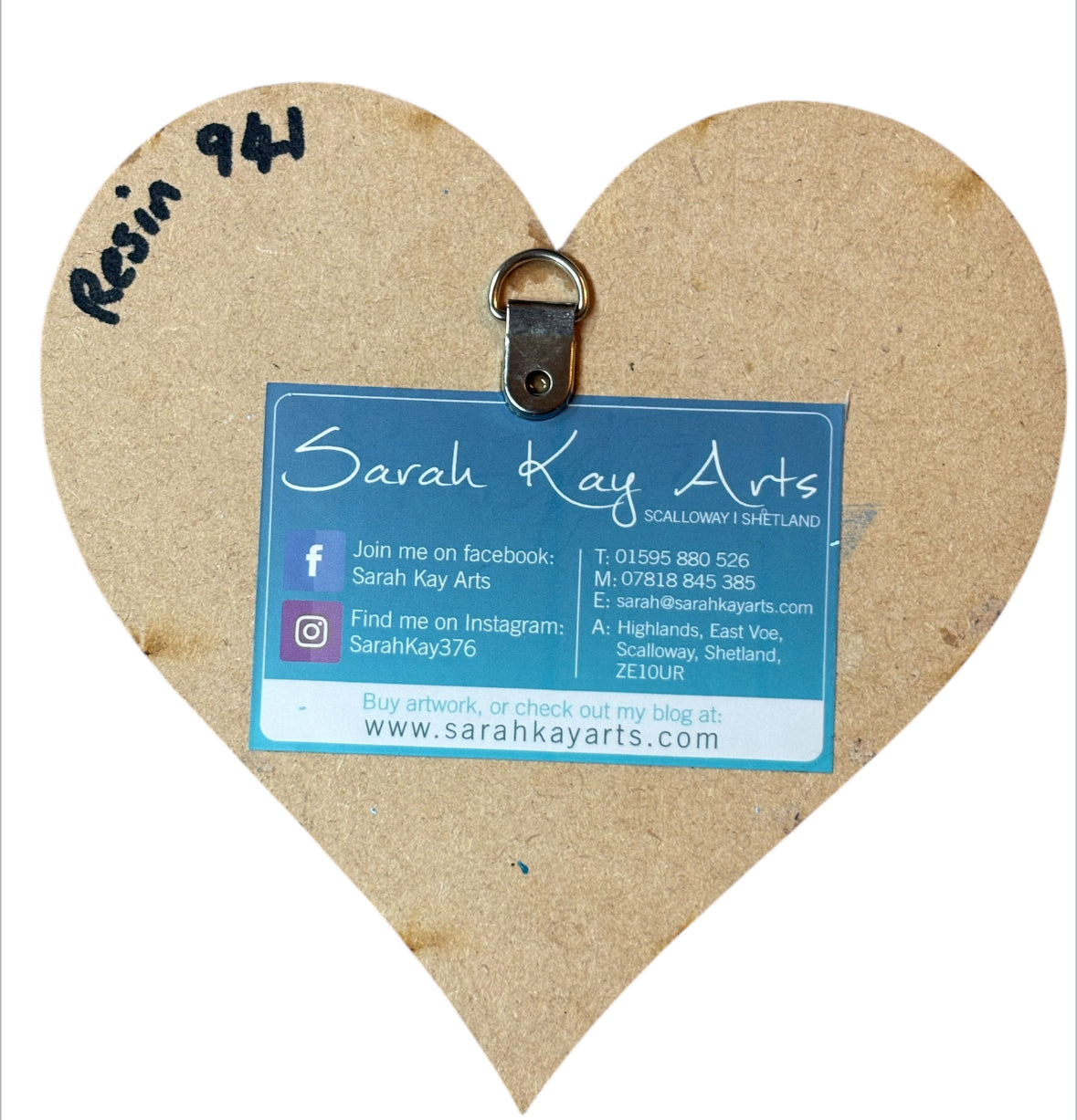 Heart seascape | 15 cm