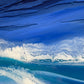 Indigo seas in Shetland.