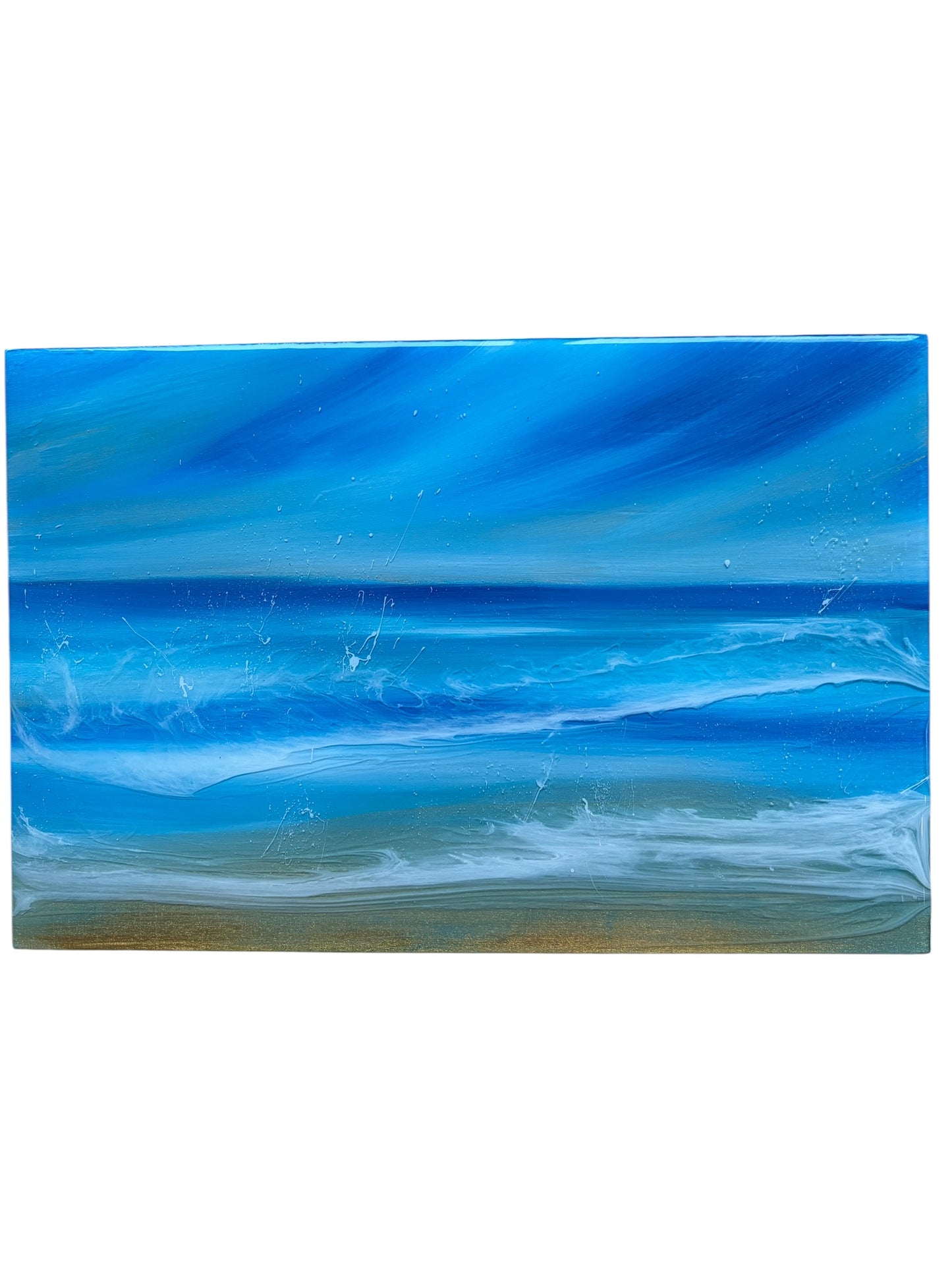 Shoreline serenity seascape