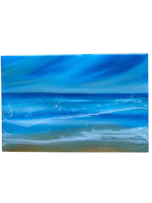 Shoreline serenity seascape