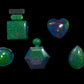 Aurora Borealis Small Resin Brooch
