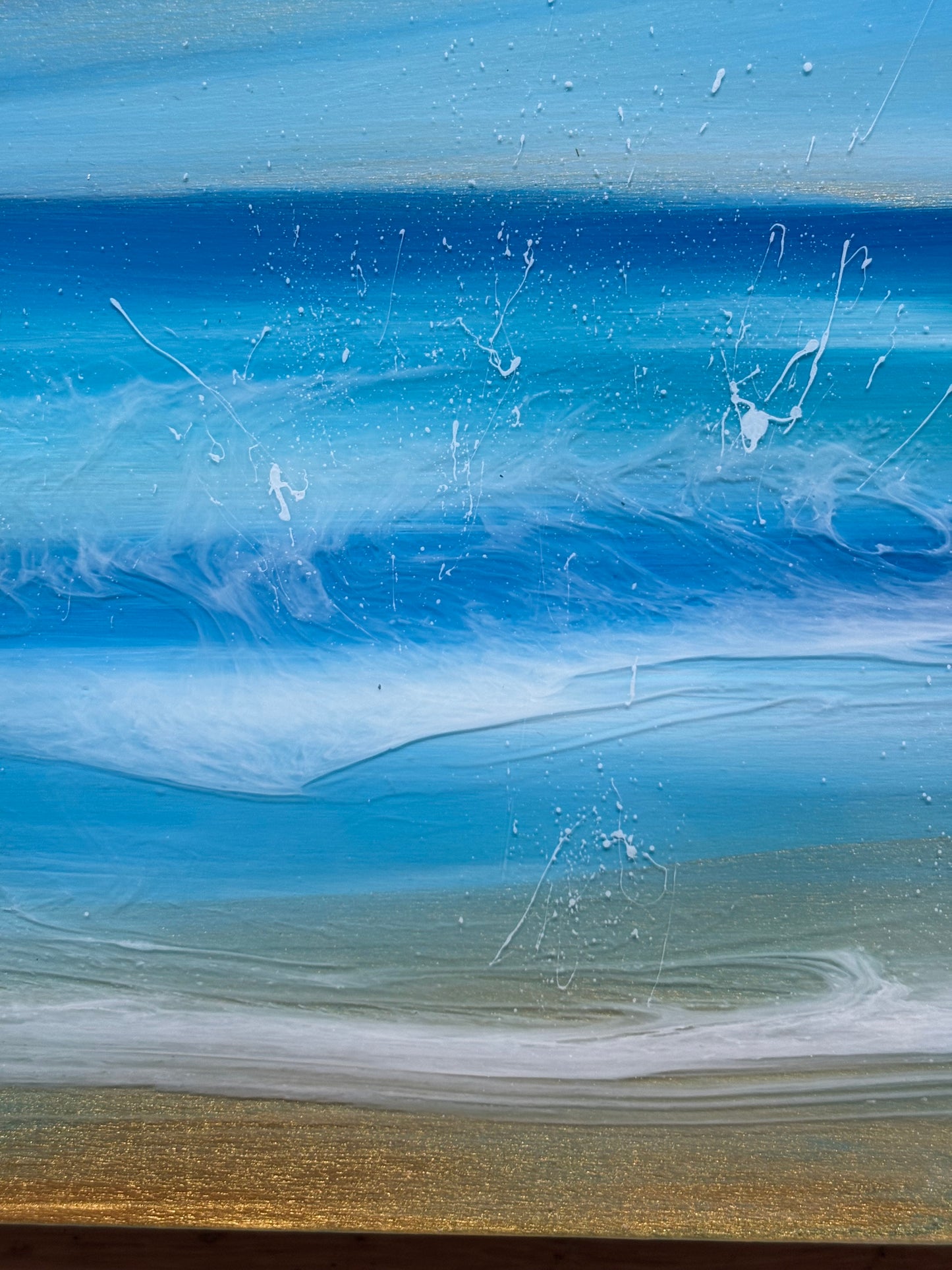 Shoreline serenity seascape