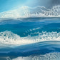 Midnight Surf Resin Artwork | Square