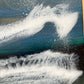 Aurora breaker seascape | Square 30cm