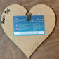 Small Heart seascape | 15 cm