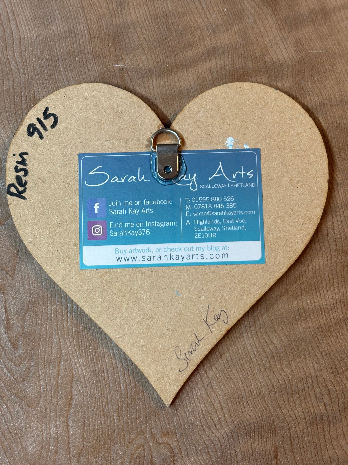 Small Heart seascape | 15 cm