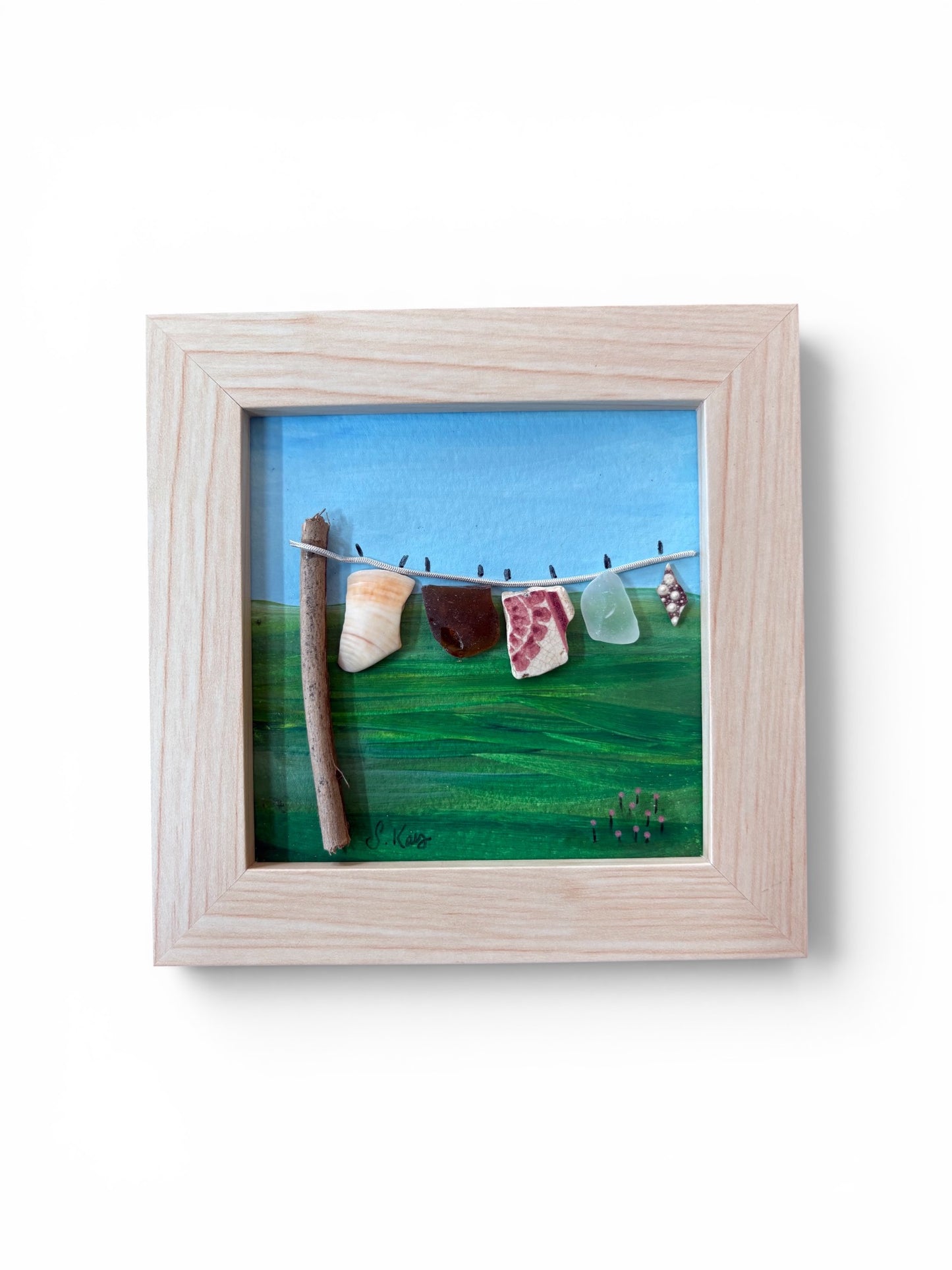 Mini washing line | 10 cm