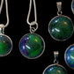 Signature Aurora borealis Resin Pendants