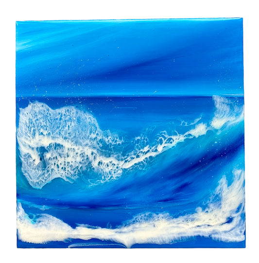 Intricate Wave Artwork | Square