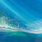 Aurora reflections seascape | Square 30cm