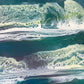 Green fire sea | 30 cm