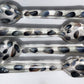 Decorative Mussel & Sea Urchin Shell Resin Spoons