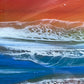 Islands Sunset Resin Artwork | Square