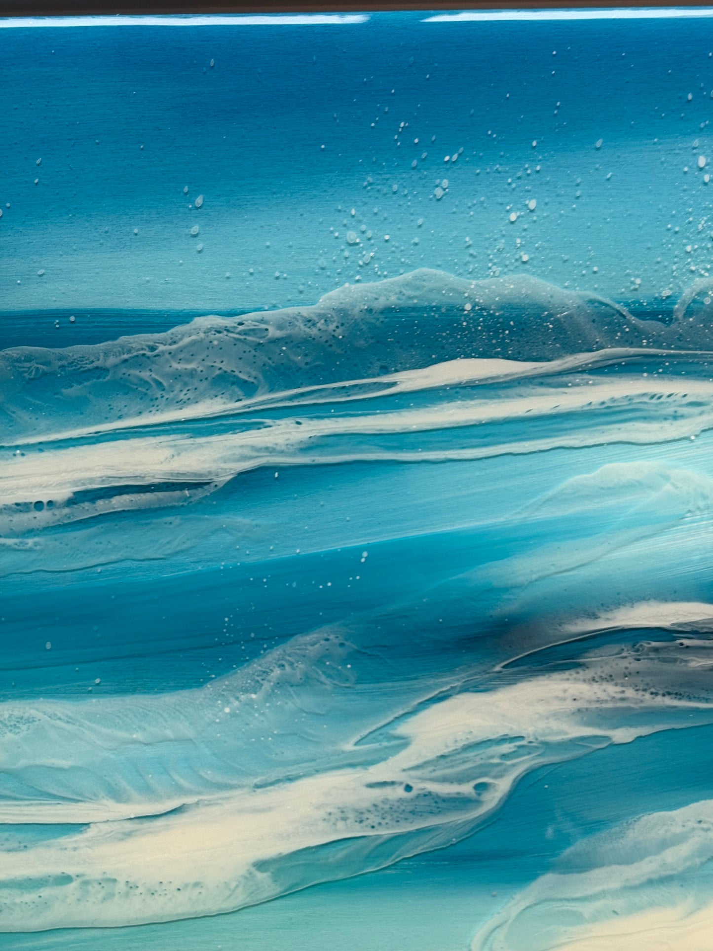Ocean drift seascape | framed