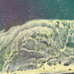 Green fire sea | 30 cm